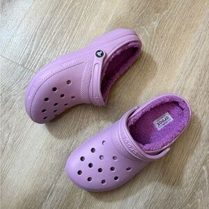 NWOT Crocs Classic lined clog Unisex Women's 11 / Men's 9 hydrangea